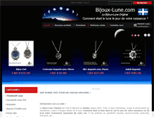 Tablet Screenshot of bijoux-lune.com